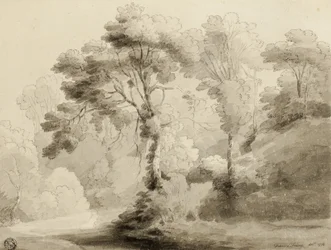 Paisagem arborizada, 1774
