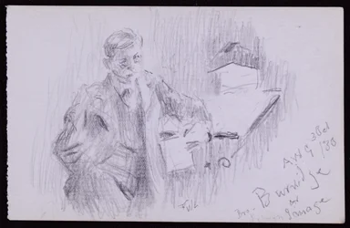 Retrato de FV Burridge