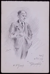 Retrato de R Percy Gossop