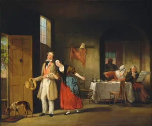 O primo atrevido, c.1841-1842 (óleo sobre tela)