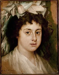 Retrato de Feliciana, aos 13 anos de idade (óleo sobre tela, c.1787)