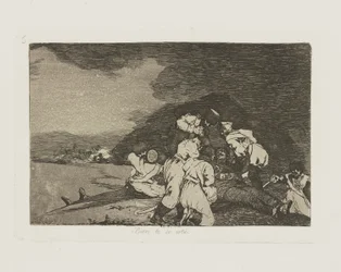 Você está bem. (Faz bem para você.), pl. 6 da série Os Desastres da Guerra