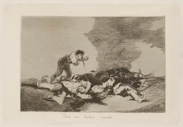 Para eso habeis nacido (Foi para isto que nasceu), pl. 12 da série Los desastres de la guerra (Os Desastres da Guerra)