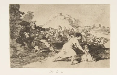 Ilustração 44 de Desastres de guerra Los Desastres de la Guerra: Vi ..., 1810 publicado em 1863.
