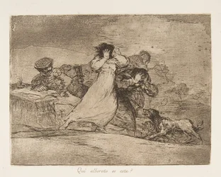 A Placa 65 de Os Desastres de Guerra Los Desastres de la Guerra ..., depois de 1814-15, publicou 1863.
