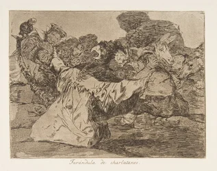 A Placa 75 de Os Desastres da Guerra Los Desastres de la Guerra ..., depois de 1814-15, publicou 1863.