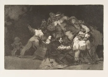 Ilustração 9 dos Disparates: General folly, ca. 1816-23 publicado em 1864.