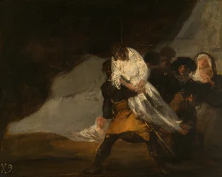 O monge enforcado, c. 1810