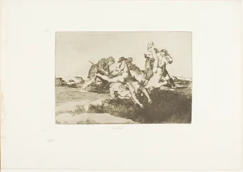 Charity, placa 27 de The Disasters of War