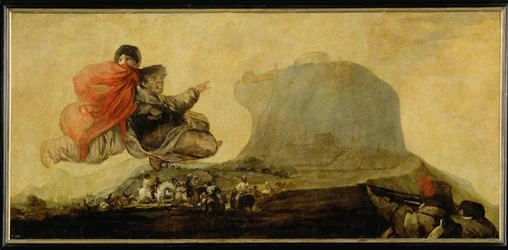 Visão fantástica (pintura sobre tela)