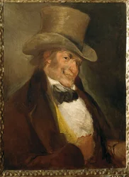 Goya y Lucientes, autorretrato (óleo sobre tela)