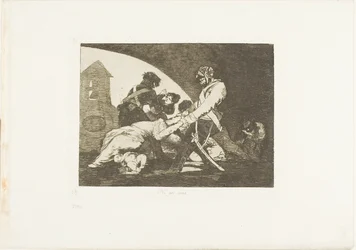 Nem estes, placa onze de The Disasters of War