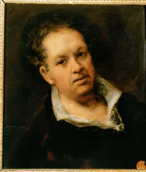 Autorretrato ... (pintura sobre tela)