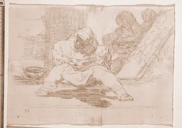 Os Desastres da Guerra : Que loucura! (desenho preparatório