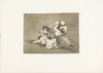 The Women Give Courage, prato quatro de The Disasters of War