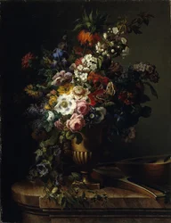Vaso com flores
