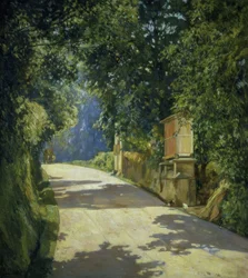 O HORREO E O CARRINHO - 1944 - 100X90 CM