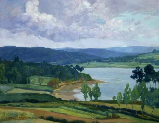 RIA GALLEGA-OLEO - LIENZO - 90X126–1930 - 36–