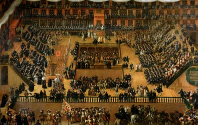 Carro da Fé na Plaza Mayor, Madri, 1683