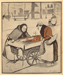Isso parece um pouco caro para mim, de LAssiette au Beurre, 8 de março de 1902 (gravura colorida)