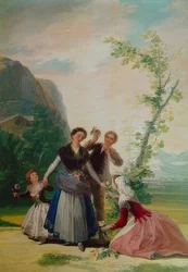 As floristas ou a primavera. 1786