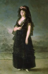 Retrato de Maria Lusia com Mantilla. 1799