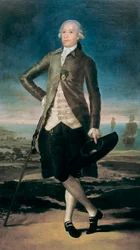Retrato de Gaspar Melchor de Jovellanos, pintura de Francisco de Goya y Lucientes