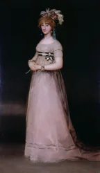 Retrato de Maria Teresa de Bourbon e Vallabriga, a condessa de Chinchon, c.1801
