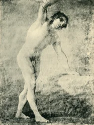 Nu masculino em pé, 1789, 1943.