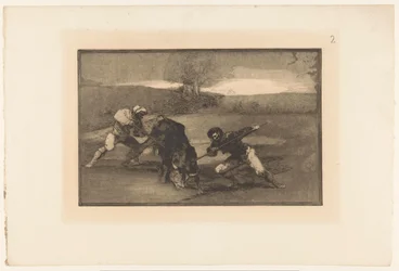 Caça ao touro a pé
Otro modo de cazar á pie
Tourada (título da série)
La Taureaumachie (título da série)
La Tauromaquia (título da série)