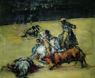 A tourada, c.1825