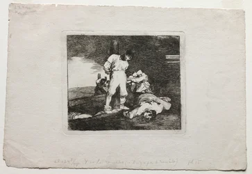 Os desastres da guerra: e não há ajuda para isso, 1810-1820.
