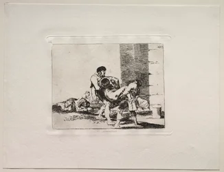 Os horrores da guerra: ao cemitério.