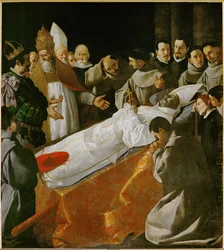 A exposição do corpo de São Boaventura ...