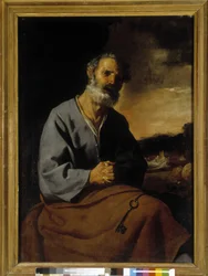 O arrependimento de São Pedro (óleo sobre tela)