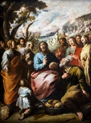 A Multiplicação dos Pães (óleo sobre tela)