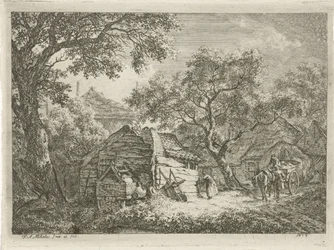Quinta rodeada de árvores
Paisagens arborizadas (título da série)
