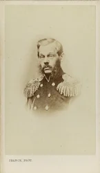 Retrato do Conde Dmitry Alekseevich Milyutin 1816-1912.