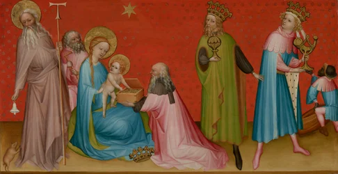 A Adoração dos Magos com Santo Antônio Abade