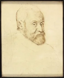 Um cavalheiro chamado Henri Prince De Lorraine (caneta e tinta sobre papel)