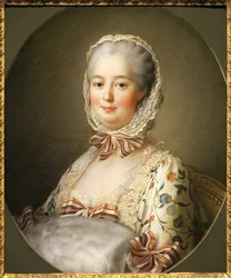 Retrato da Marquesa de Pompadour (Jeanne Antoinette Poisson