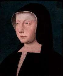 Retrato de Louise de Savoie, cerca de 1530-1540 (óleo sobre madeira)