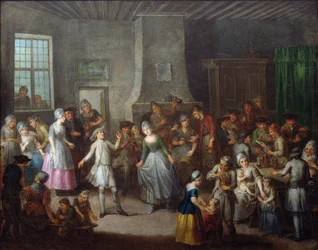 Interior de uma taberna