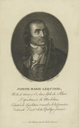 Retrato de Marie Joseph Lequinio 1755-1814, 1795-1799.