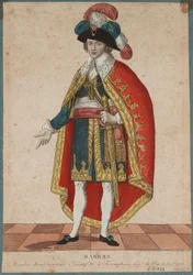 Retrato de Paul de Barras 1755-1829, c. 1795.