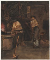 Estudo para The Blacksmith