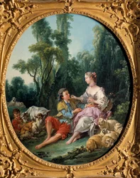 Estarão a pensar em uvas? 1746 (óleo sobre tela)