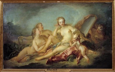 A Toilet of Venus Painting de François Boucher (1703-1770) 1749 Sol. 1,07x1,73 m