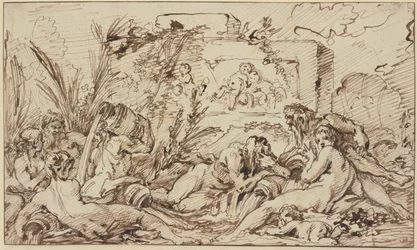 Ninfas e deuses dos rios