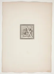 Um Monograma com Putti